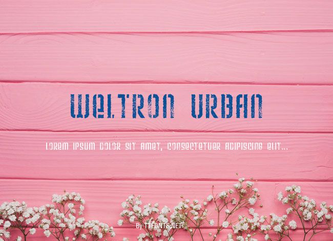 Weltron Urban example